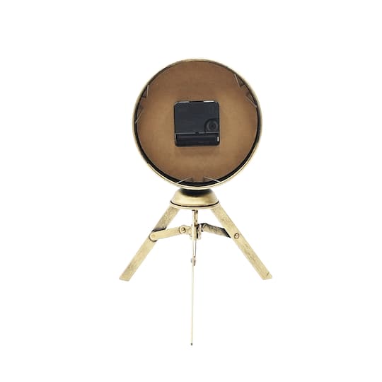 12" Metal Tabletop Clock by Ashland®